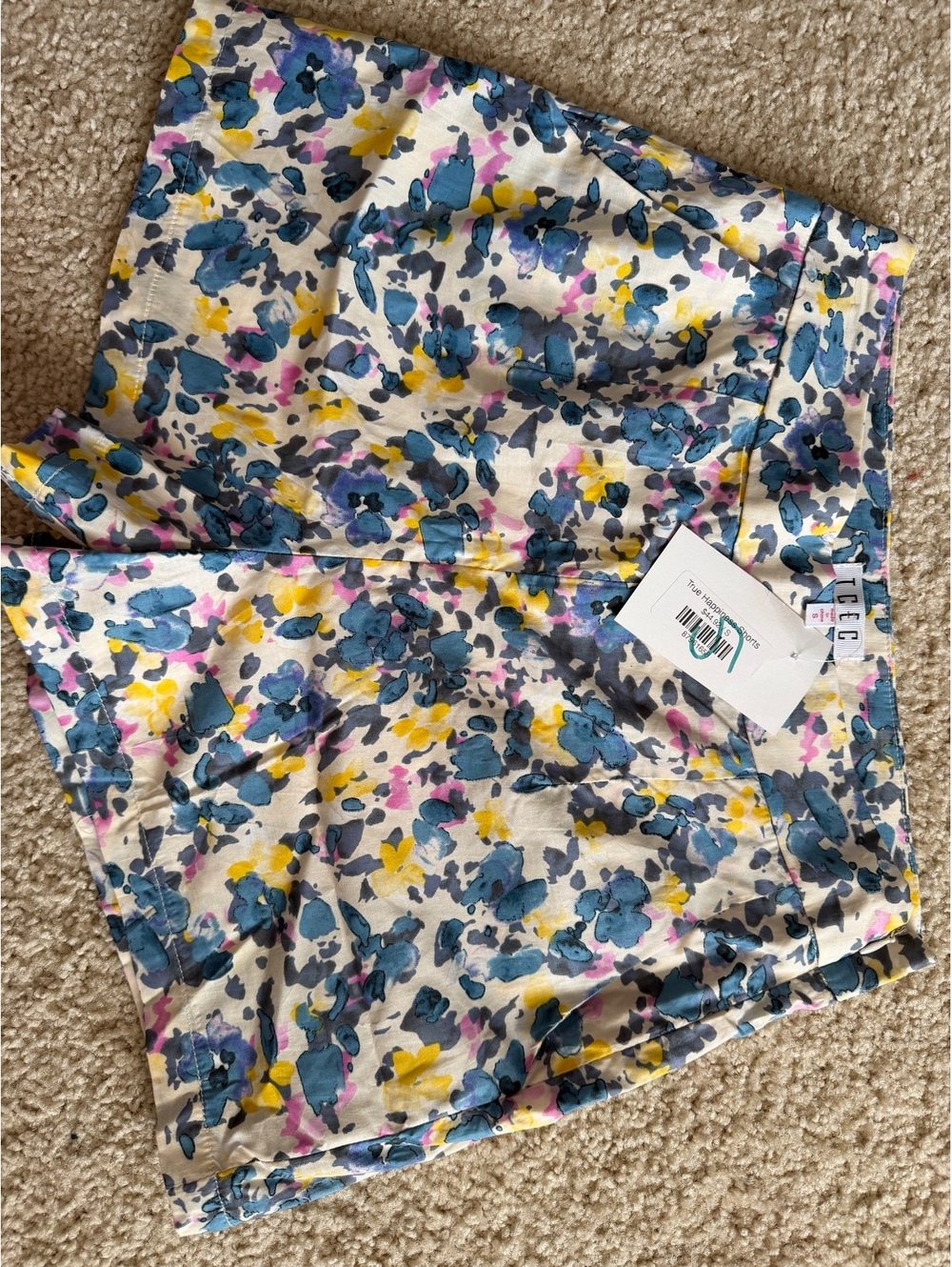 S brand new TCEC colorful cotton shorts